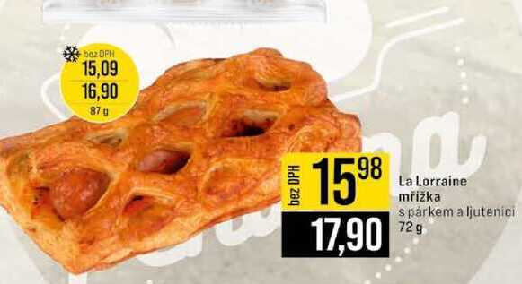 La Lorraine mřížka 72 g 