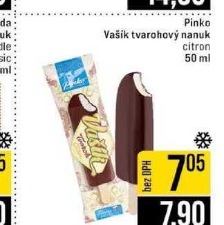 Pinko Vašik tvarohový nanuk citron 50 ml 