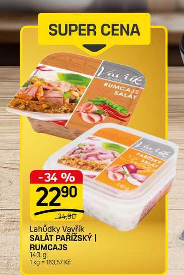 SALÁT PAŘÍŽSKÝ | RUMCAJS 140 g 