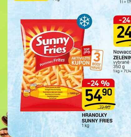 HRANOLKY SUNNY FRIES 1 kg 