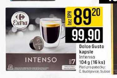 Dolce Gusto kapsle Intenso 104 g (16 ks) 