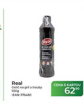 Real čistič na gril a trouby 550g  
