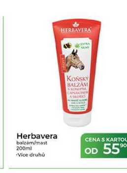 Herbavera balzam/mast 200ml  