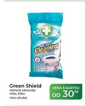 Green Shield vihčené ubrousky 40ks, 50ks  