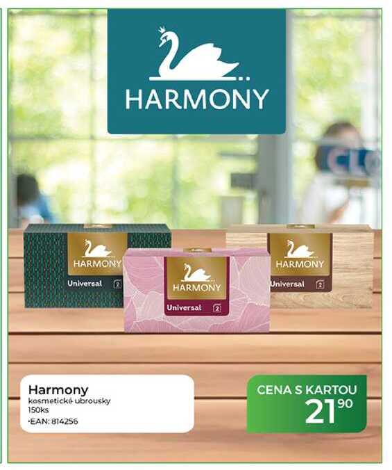 Harmony kosmetické ubrousky 150ks 