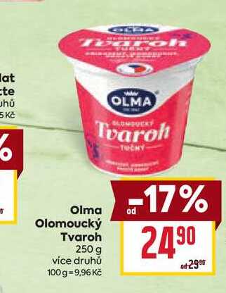 Olma Olomoucký Tvaroh 250 g