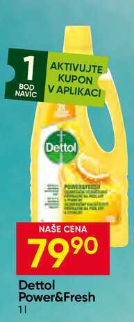 Dettol Power&Fresh 1l