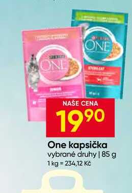 Purina One kapsička vybrané druhy 85 g 