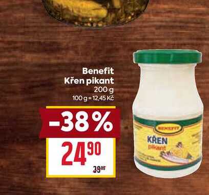 Benefit Křen pikant 200 g