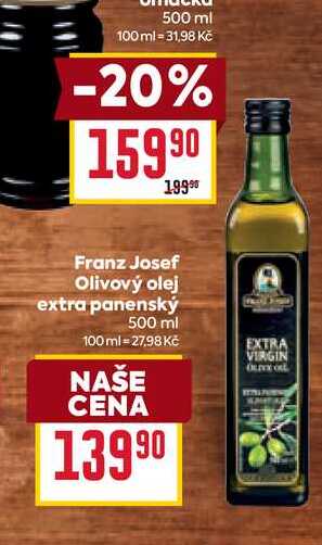 Franz Josef Olivový olej extra panenský 500 ml 