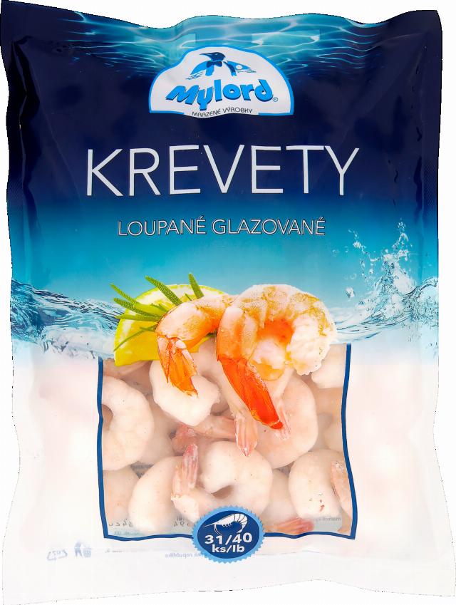 EUROFRIGO Krevety loupané s ocáskem velikost 31-40