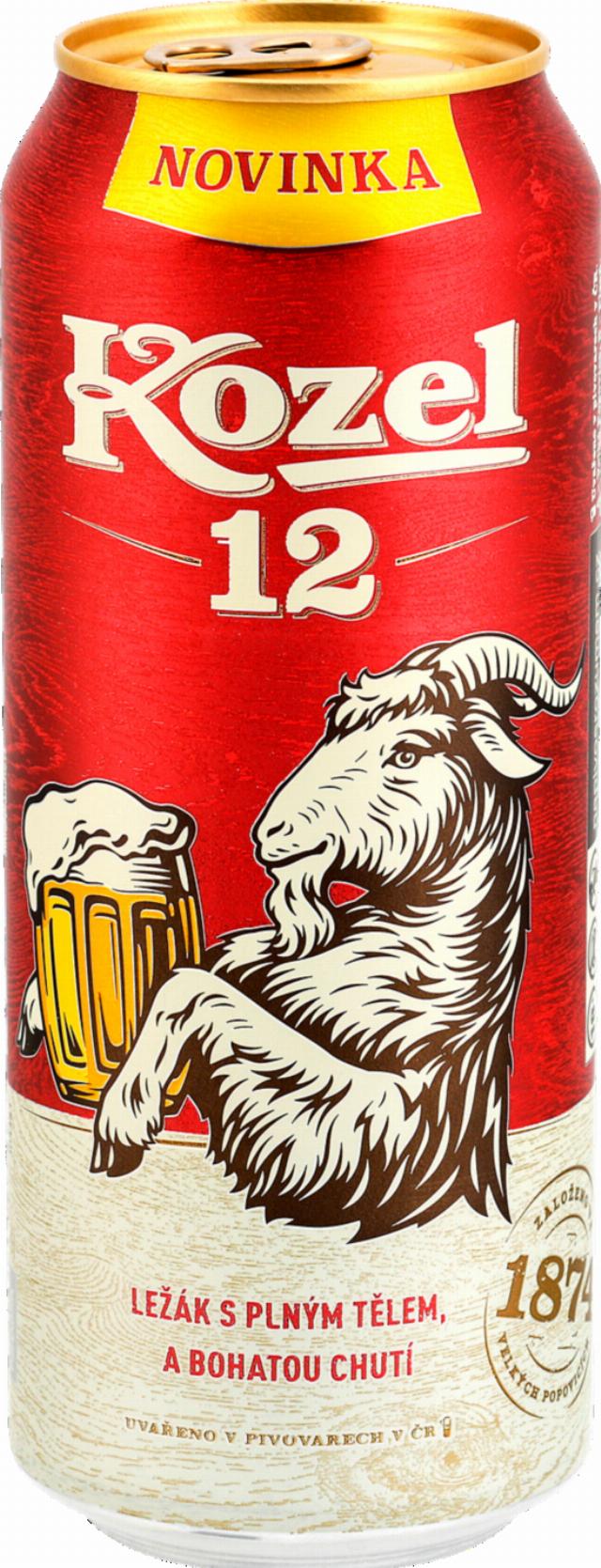 Velkopopovický Kozel 12 Pivo světlý ležák