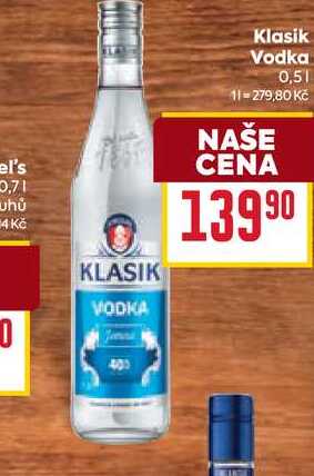 Klasik Vodka 0,5l