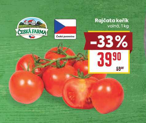 Rajčata keřík volná, 1 kg 