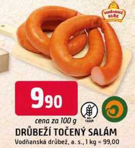 DRŮBEŽÍ TOČENÝ SALÁM 100g