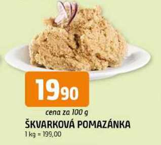 ŠKVARKOVÁ POMAZÁNKA 100 g