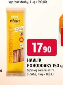 HAVLÍK POHODOVKY 150 g