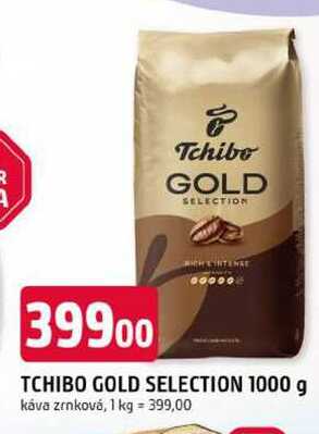 TCHIBO GOLD SELECTION 1000 g káva zrnková