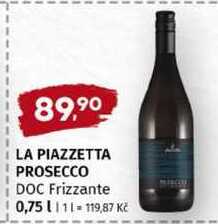 LA PIAZZETTA PROSECCO DOC Frizzante 0,75l