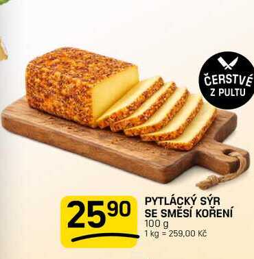 PYTLÁCKÝ SÝR SE SMĚSÍ KOŘENÍ 100 g