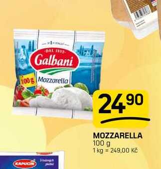 MOZZARELLA 100 g 