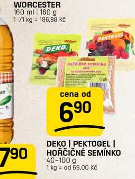 DEKO | PEKTOGEL | HOŘČIČNÉ SEMÍNKO 40-100 g 