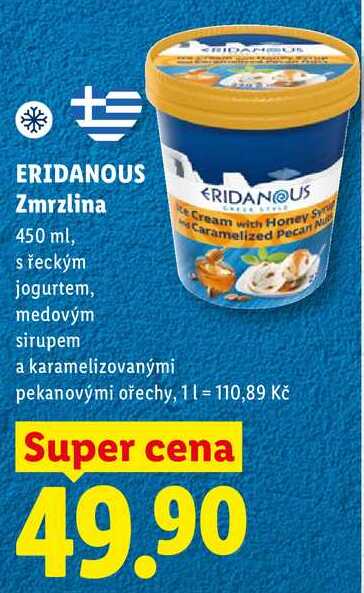 ERIDANOUS Zmrzlina, 450 ml