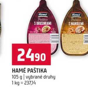 HAMÉ PAŠTIKA 105 g vybrané druhy