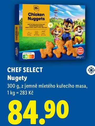 CHEF SELECT Nugety, 300 g