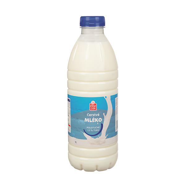 Fine Life Mléko čerstvé 1,5 %