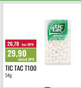 TIC TAC T100 54g