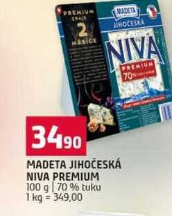 MADETA JIHOČESKÁ NIVA PREMIUM 100 g 70 % tuku