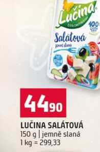 LUČINA SALÁTOVÁ 150 g jemně slaná 