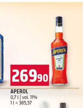 APEROL 0,7l vol. 11%