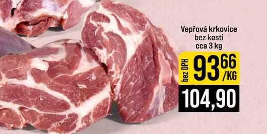 Vepřová krkovice bez kosti 1kg