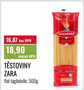 TĚSTOVINY ZARA 500g