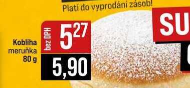Kobliha meruňka 80 g