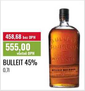 BULLEIT 45% 0,7l
