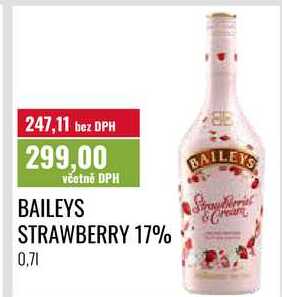 BAILEYS STRAWBERRY 17% 0,7l