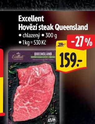 Excellent Hovězí steak Queensland  300 g