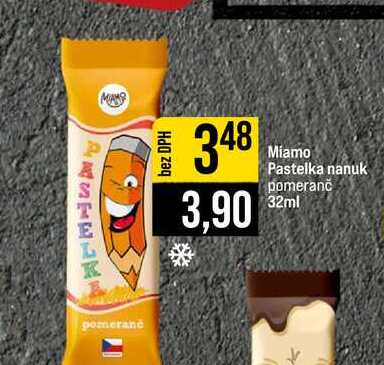 Miamo Pastelka nanuk pomeranč 32ml