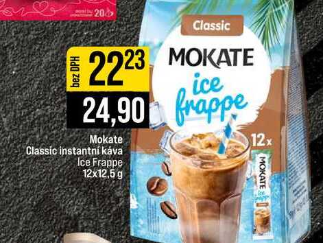 Mokate Classic instantní káva Ice Frappe 12x12,5 g