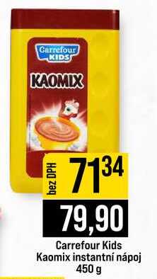 Carrefour Kids Kaomix instantní nápoj 450 g