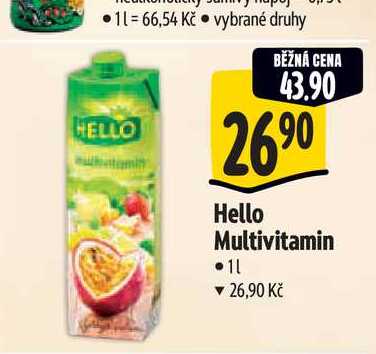 Hello Multivitamin 1 l