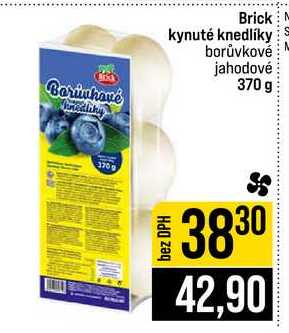 Brick kynuté knedlíky borůvkové jahodové 370 g 
