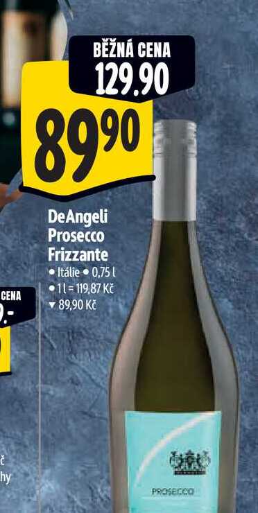   DeAngeli Prosecco Frizzante0,75 l 