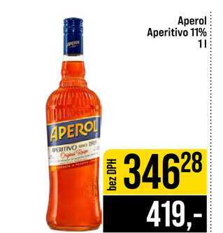 Aperol Aperitivo 11% 1l