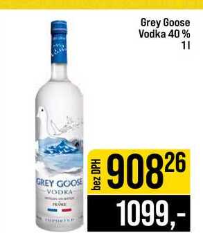 Grey Goose Vodka 40% 1l