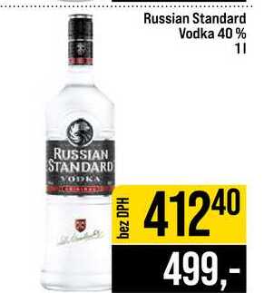 Russian Standard Vodka 40 % 1l