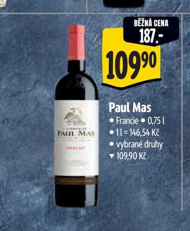   Paul Mas 0,75 l